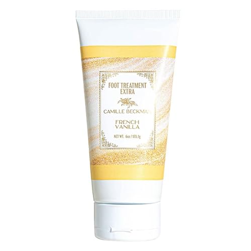 Camille Beckman Glycerine Hand Therapy Cream, French Vanilla, 6 Ounce - Moisturizing Lotion