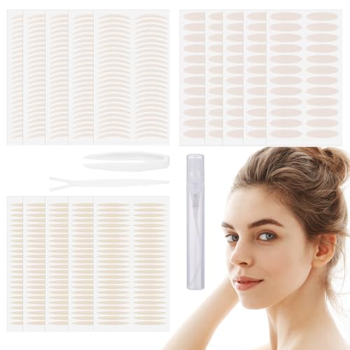 Lusofie Eyelid Tape For Hooded Eyes – 720Pcs Waterproof & Breathable Eye Lid Lifters