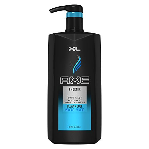 Axe Body Wash For Men, Phoenix Scent, 28 Fl Oz With Pump - Refreshing Clean & Hydration