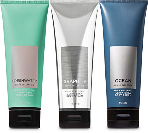 Bath & Body Works 3 Pack Body Lotion Set - Freshwater, Graphite, Ocean - 3 Count