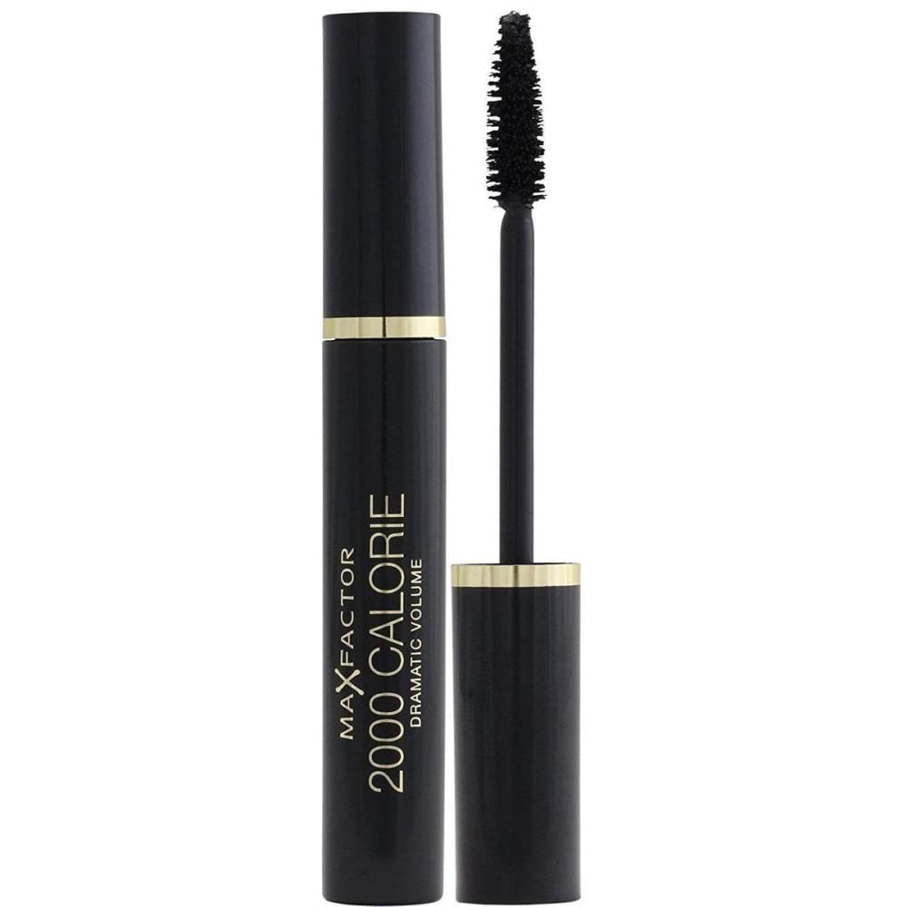 Max Factor 2000 Calorie Mascara - Dramatic Look, Black, 9 Ml, Volumizing Formula