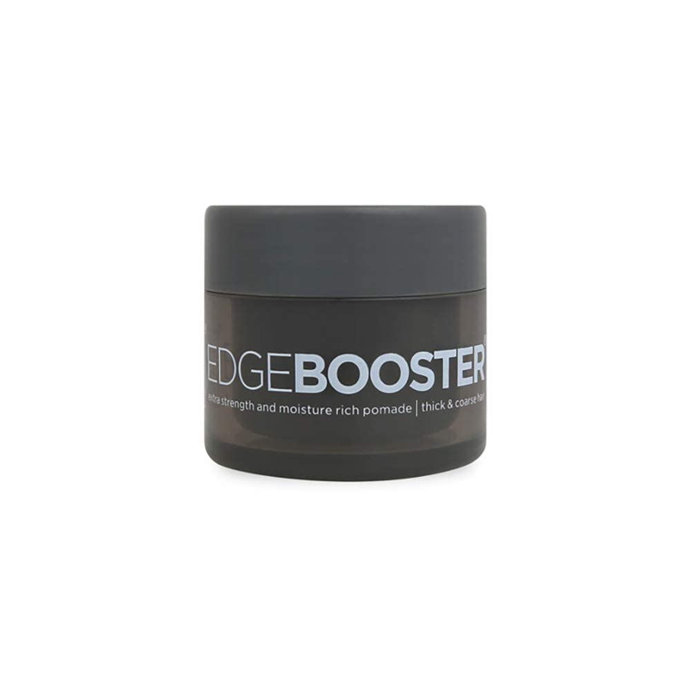 Edge Booster Extra Strength Pomade For Thick Coarse Hair, Travel Size 0.85 Oz, Hematite