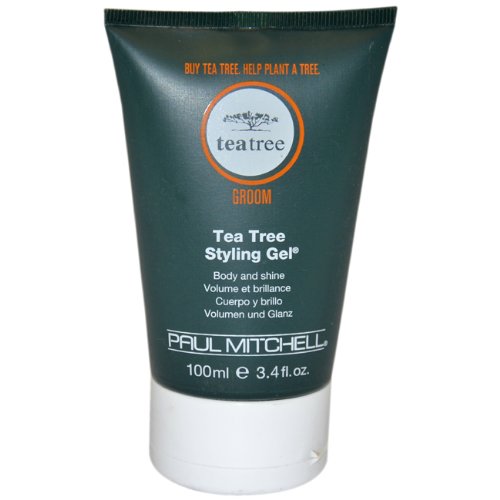 Paul Mitchell Tea Tree Styling Gel - 3.4 Fl Oz | Strong Hold & Natural Shine Hair Gel