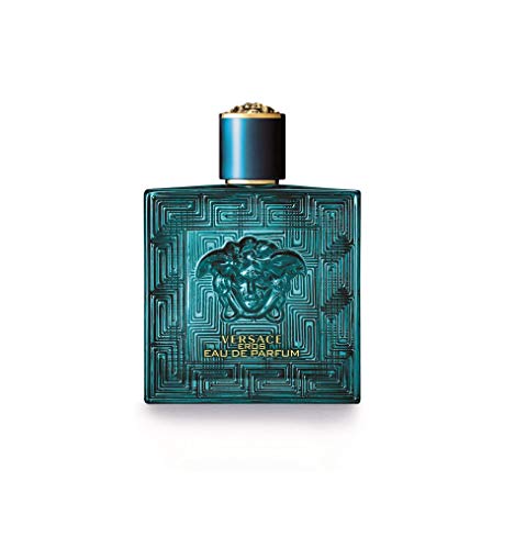 Versace Eros for Men 3.4 oz Eau de Parfum Spray - Men's Fragrance, Long-lasting Scent, Elegant Gift for Him