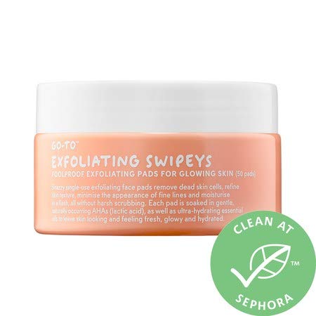 Go-To Exfoliating Swipeys - Gentle Skin Exfoliation Wipes For Radiant Glow