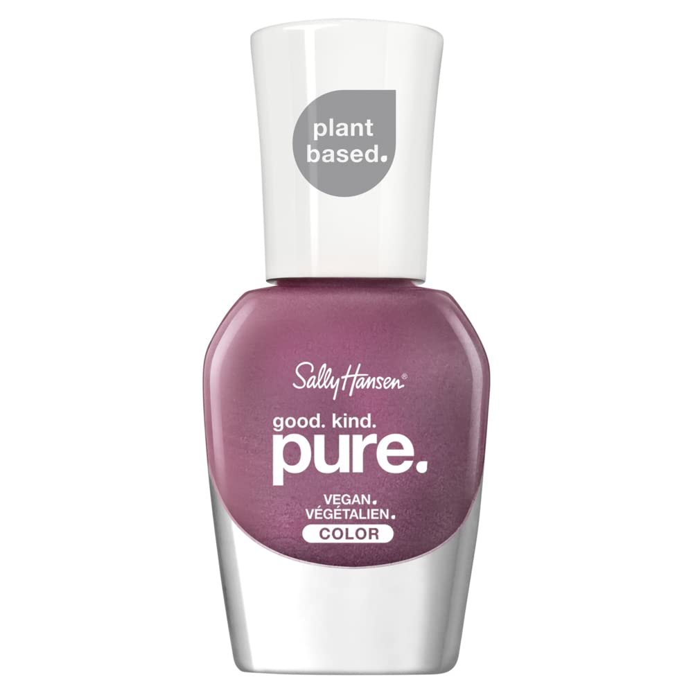 Sally Hansen Good.Kind.Pure Nail Polish - Frosted Amethyst, 0.33 Fl Oz, Pack Of 1