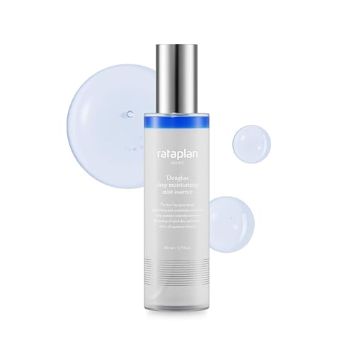 Rataplan Donghae Deep Moisturizing Mist Essence - Hydrating Facial Spray With Hyaluronic Acid, 3.71 Fl