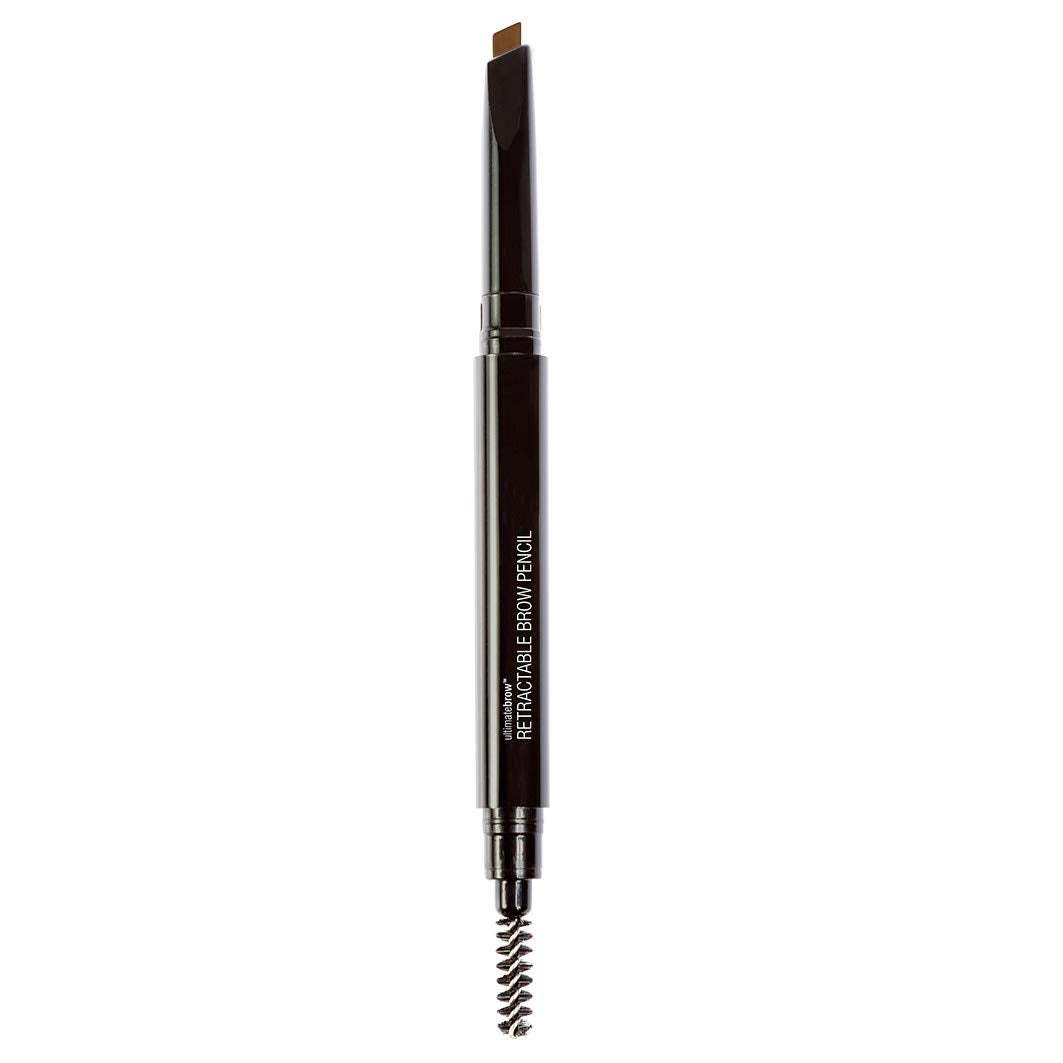 Wet N Wild Ultimate Brow Retractable Pencil - Medium Brown, Triangular Precision, 1 Count