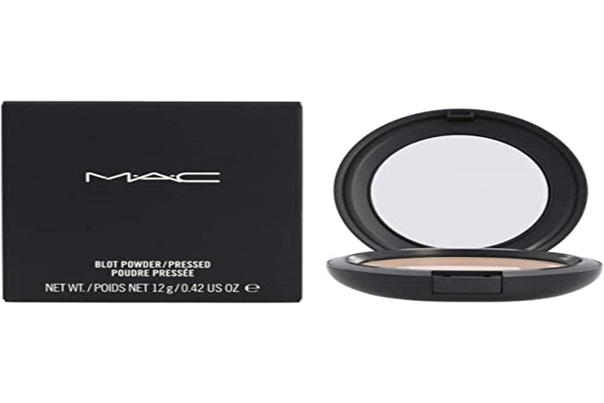 M.A.C Cosmetics Blot Pressed Powder, Medium Dark, 0.42 Oz - Oil Control Setting Powder