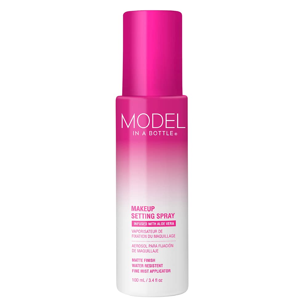 Model In A Bottle Makeup Primer Setting Spray, Smooth Matte Finish, 3.4 Oz - All Skin Types