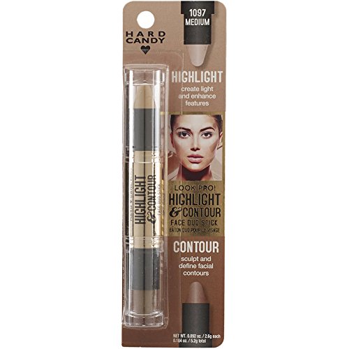 Hard Candy Highlight And Contour Face Duo Stick - Medium Light Brown, 1 Count