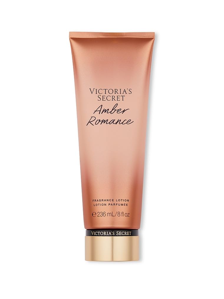 Victoria'S Secret Amber Romance Nourishing Hand & Body Lotion, 8 Fl Oz, Hydrating Moisturizer