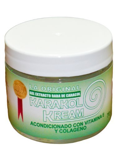 Karakol Kream Snail Cream - Reduces Wrinkles, Acne, Scars & Age Spots - 2.47 Oz