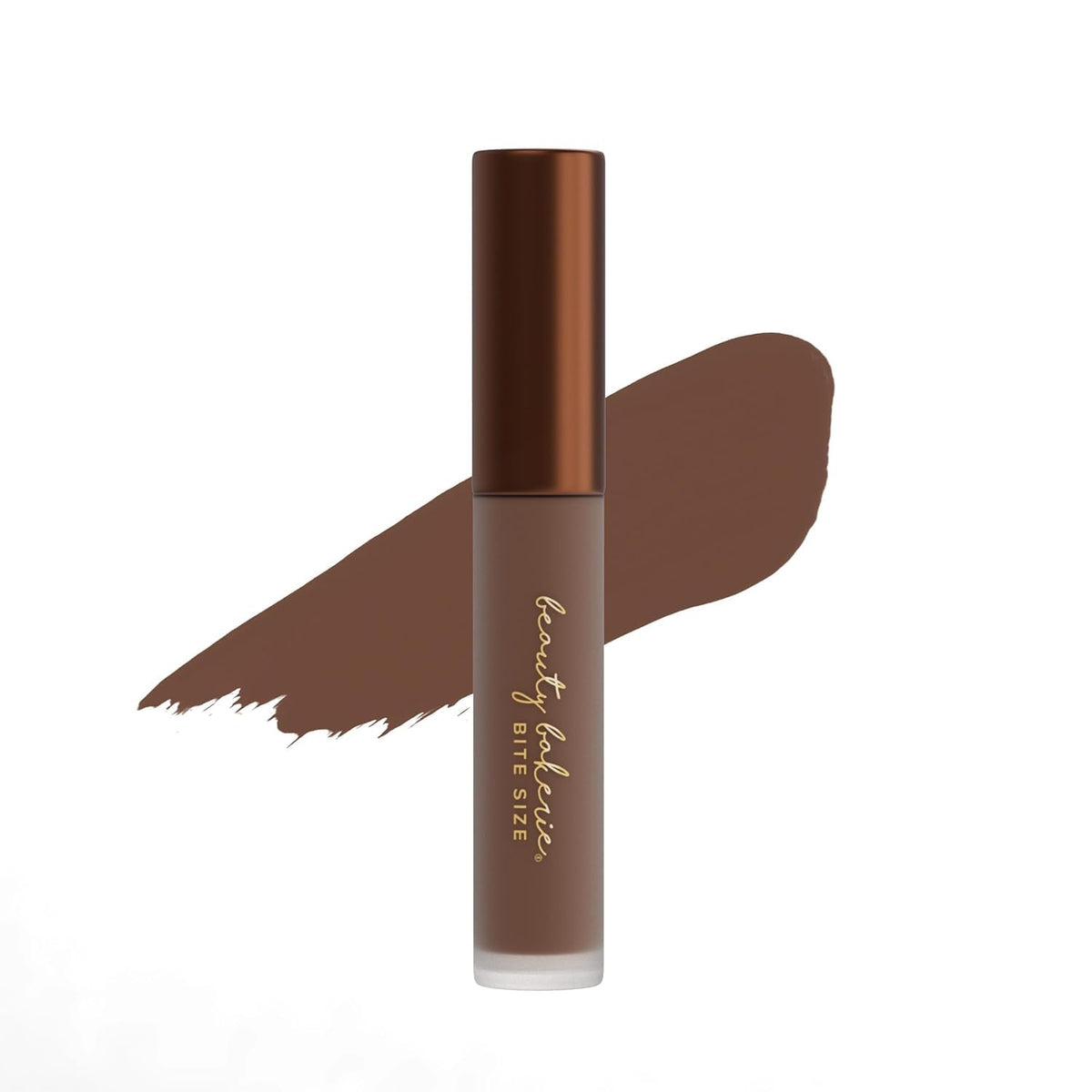 Beauty Bakerie Bitesized Lip Whip - Waterproof Liquid Lipstick, Matte Metallic, Nudist, 2.5Ml