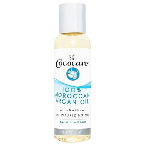 Cococare 100% Natural Moroccan Argan Oil Moisturizer - 2 Oz For Skin & Hair Care