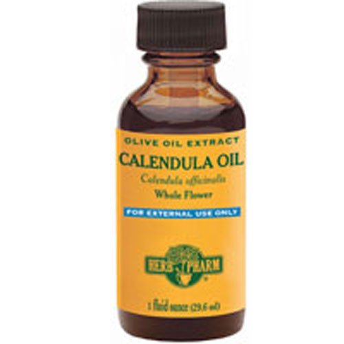 Herb Pharm Calendula Oil – Natural Skin Care, Healing Moisturizer, Organic Herbal Remedy