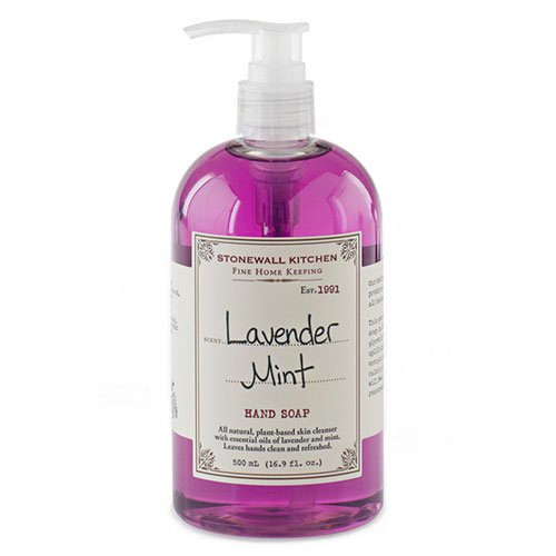 Stonewall Kitchen Lavender Mint Hand Soap, 16.9 Oz - Pack Of 2, Purple Scent