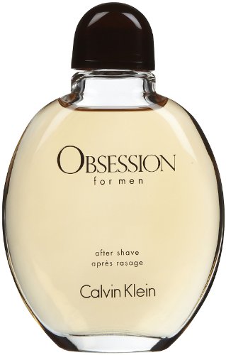 Calvin Klein Obsession After Shave Balm for Men, 4.2 fl oz - Bergamot, Lavender, Musk