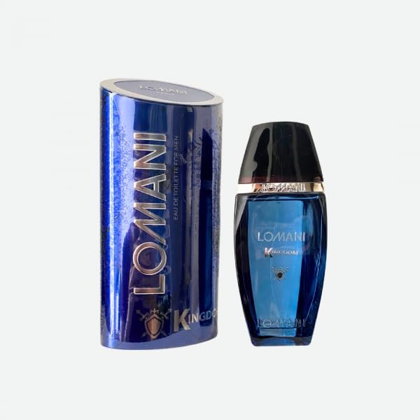 Lomani KINGDOM 100 ML EDT for Men - Invigorating Fragrance, Long-lasting Scent, Perfect for Everyday Wear