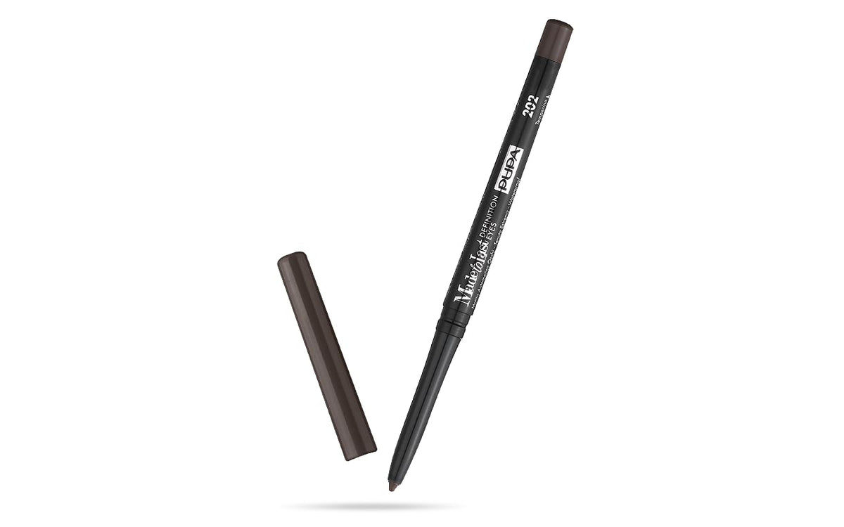 PUPA Milano Creamy Retractable Eyeliner - Dark Cocoa, Smudge-Free, 0.012 Oz