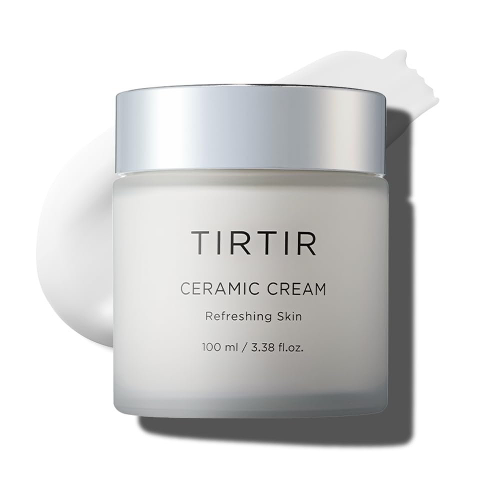 Tirtir Natural Ceramide Cream - Deep Moisturizer For Glass Skin With Polyglutamic Acid & Centella