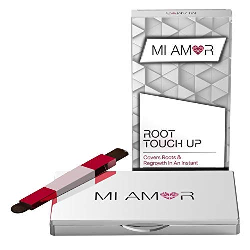 Mi Amor Premium Root Touch Up - Water-Resistant Blonde Grey Hair Cover Up, 0.21 Oz