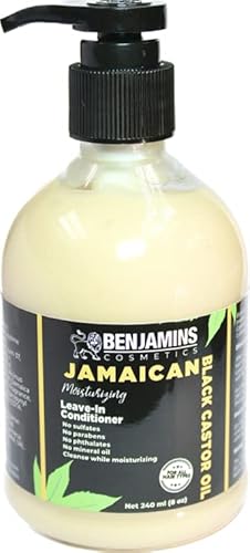 Benjamins Cosmetics Moisturizing Leave-In Conditioner - 8 Fl Oz, Hydrating Hair Care