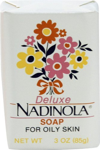 Nadinola Deluxe Soap for Oily Skin, 3 Ounce - Deep Cleansing & Oil Control