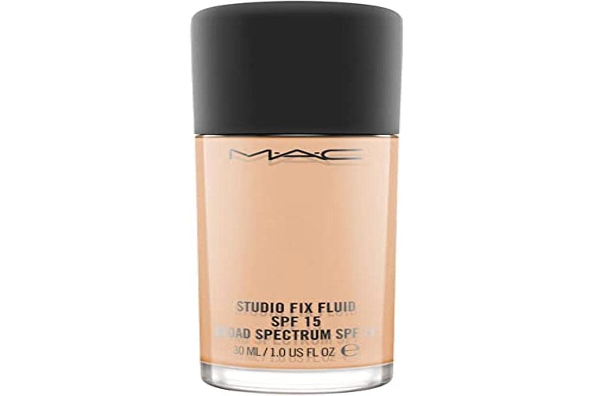 M.A.C Studio Fix Fluid Foundation SPF 5, NC50 - 1 Count, Long-lasting Coverage