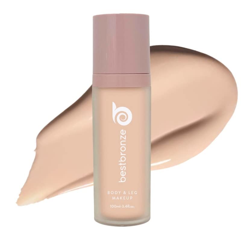 B Bestbronze Waterproof Leg Makeup & Body Foundation - N4.5 Fair Beige For Scars & Veins