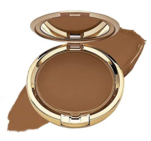 Milani Conceal+Perfect Cream-To-Powder Foundation, Caramel Brown, 1 Count