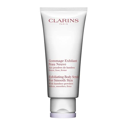 Clarins Exfoliating Body Scrub - Smooth Skin, Softens & Firms, 6.9 Oz, Natural Extracts