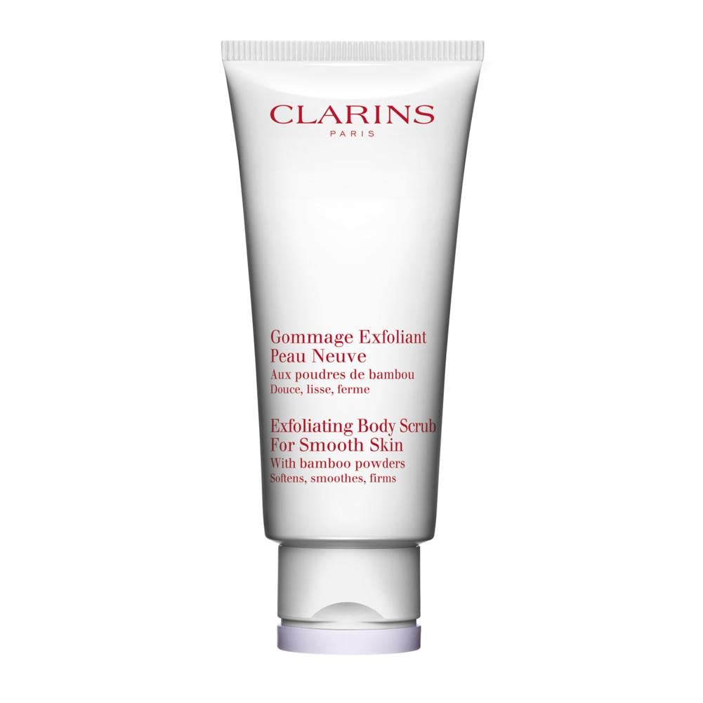 Clarins Exfoliating Body Scrub For Smooth Skin  Softens  Smoothes and Visibly Firms  Preps Skin For Treatments To Follow  Non