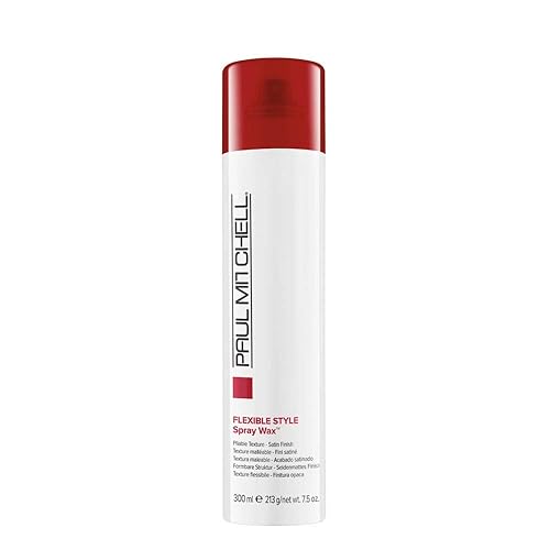 Paul Mitchell Spray Wax 7.5 Oz - Pliable Texture, Satin Finish For Fine To Medium Hair