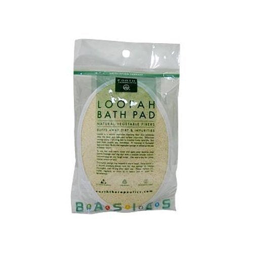 Earth Therapeutics Loofah Scruff Pad, 1 Count (Pack Of 6) - Exfoliating Bath Scrubber