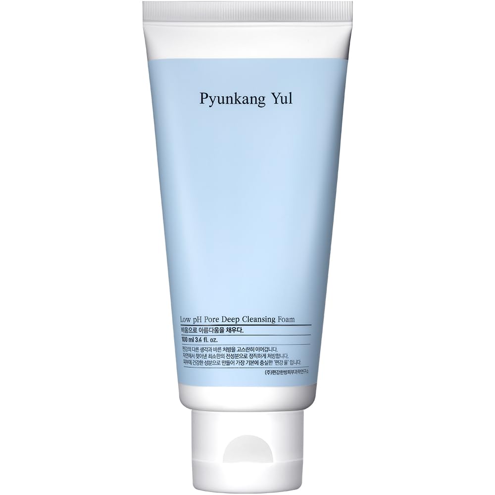 Pyunkang Yul Low Ph Pore Deep Cleansing Foam - Aha, Witch Hazel, Zero Irritation, 100Ml