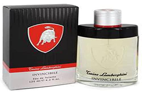 Invincible by Tonino Lamborghini 4.2 oz EDT Spray for Men - Luxury Fragrance, Long-lasting Scent, Perfect for Everyday Wear