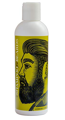 Beardsley Verbena Lime Ultra Beard Shampoo - 8 Ounce, Refreshing & Nourishing Formula