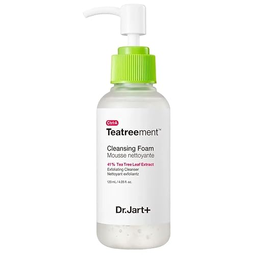 Dr. Jart+ Teatreement Cleansing Foam, Unisex, 4.06 Fl Oz - Gentle Cleanser For All Skin