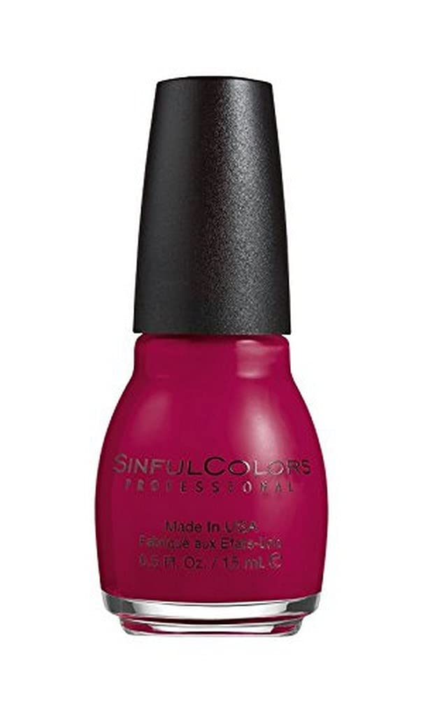 Revlon Sinful Colors Berry Charm Nail Polish 0.5 Fl Oz - Vibrant Glass Finish