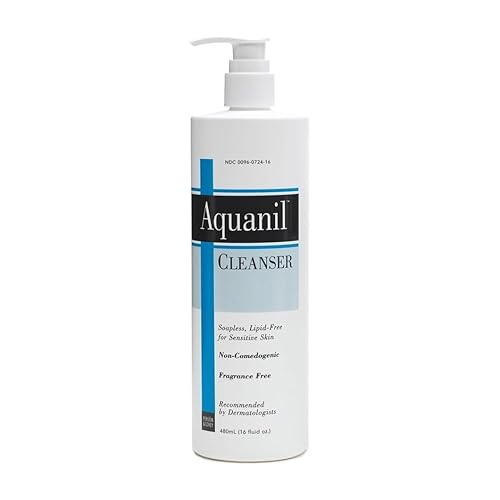 Aquanil Cleanser 16 Oz - Pack Of 12, Gentle Skin Cleanser For Daily Use