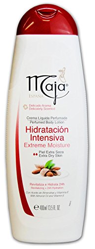 Hidratacion Intensiva Maja Body Lotion for Extra Dry Skin - 13.5 Fl Oz Moisturizing Cream