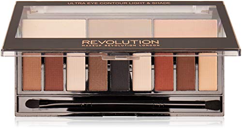 MakeUp Revolution Ultra Eye Contour Light & Shade Palette for Stunning Makeup Looks