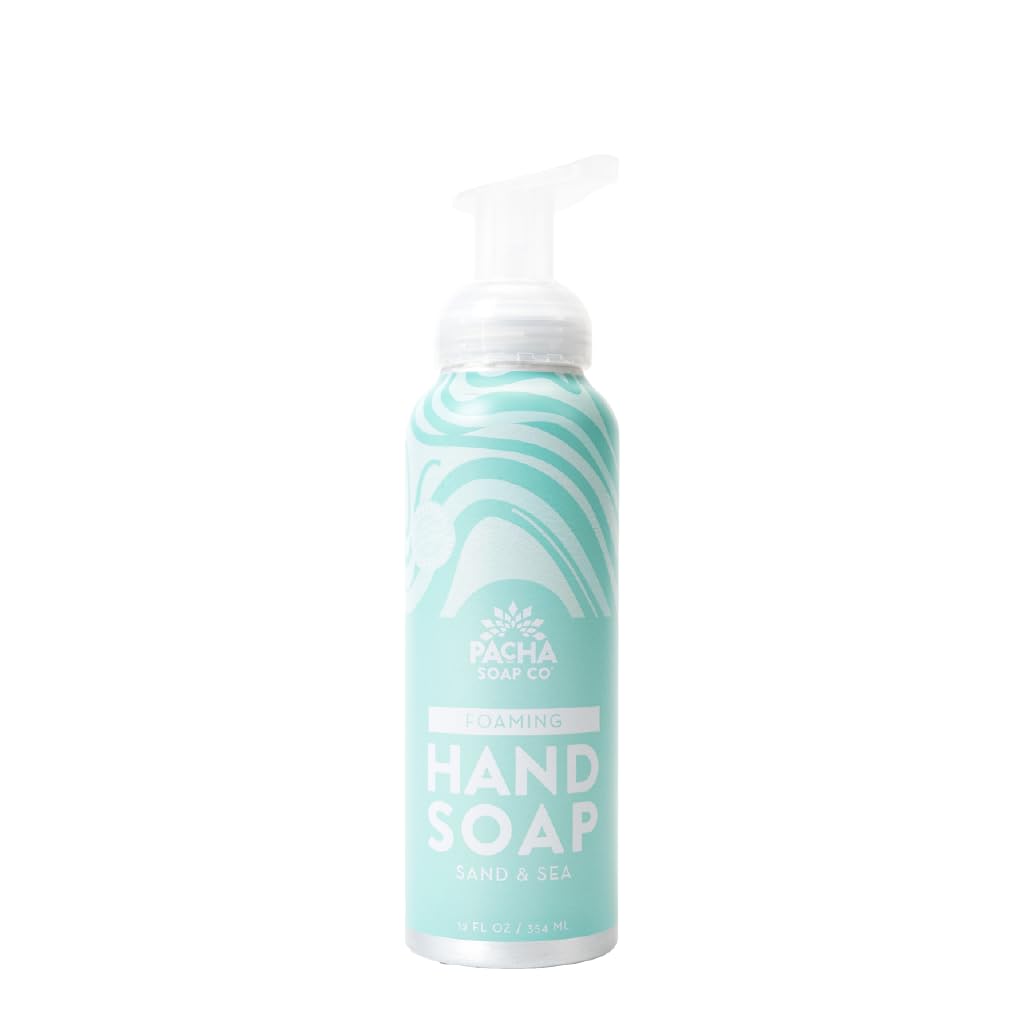 Pacha Soap Sand & Sea Foaming Hand Soap - 12 Fl Oz - Natural Clean For Hands