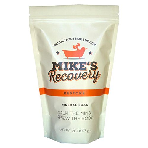 Mike'S Recovery Restore Pouch - 2Lb Mineral Soak Bath Salt For Muscle Recovery