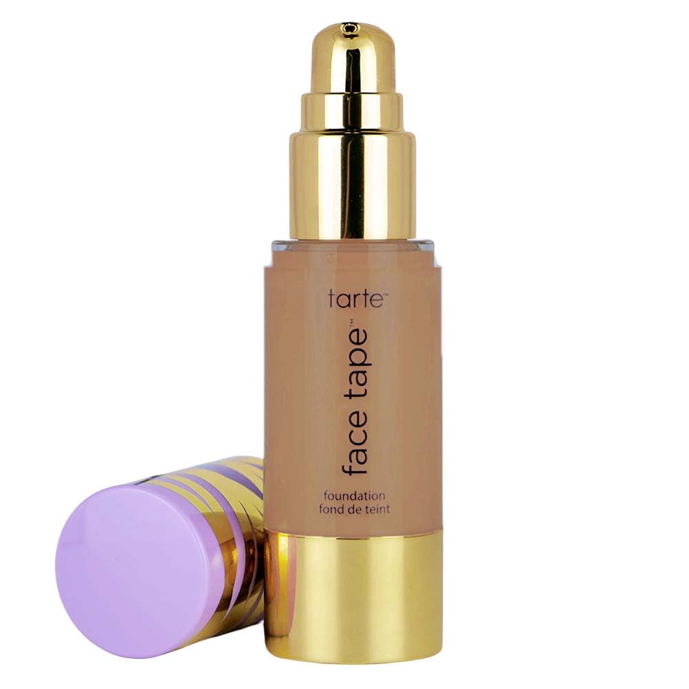 Tarte Face Tape Foundation - 42G Tan Golden, 1.01 Fl Oz, Full Coverage Liquid Makeup