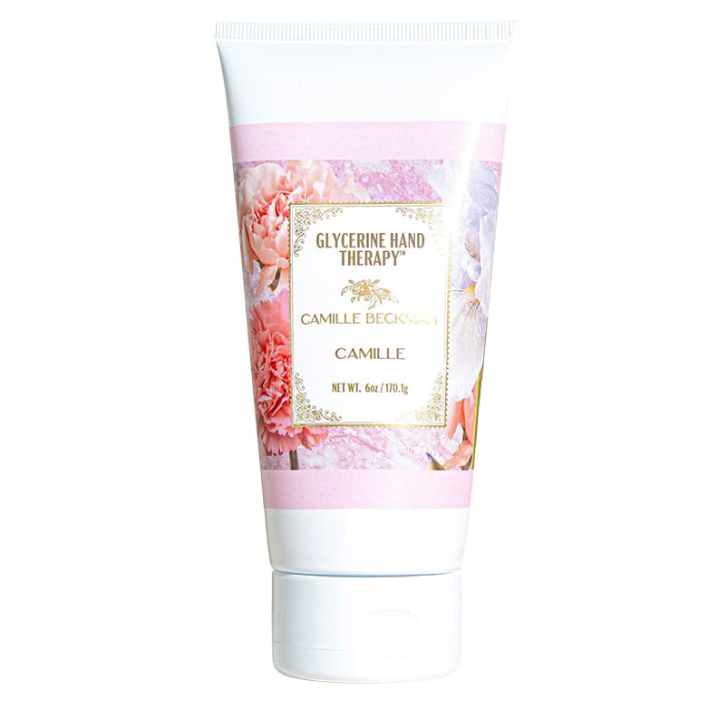 Camille Beckman Glycerine Hand Therapy Cream, Signature Camille, 6 Oz Moisturizing Lotion