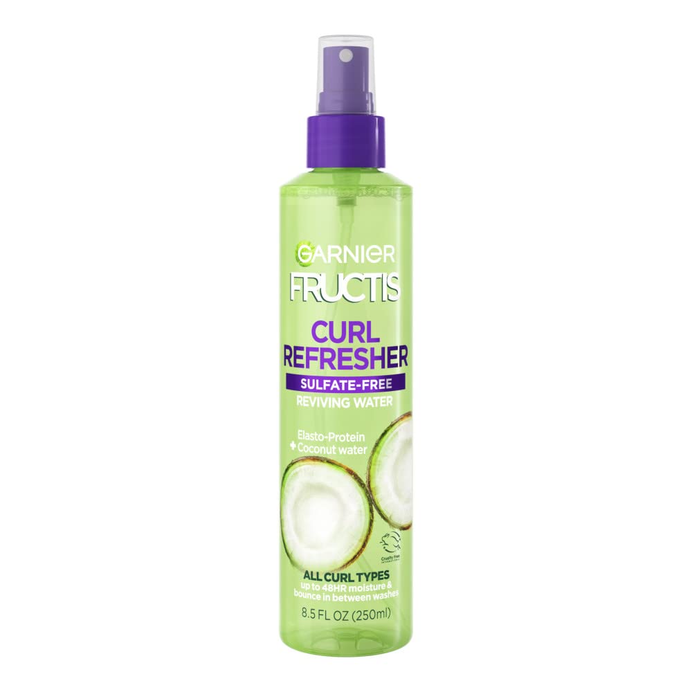 Garnier Fructis Curl Refresher Reviving Water Spray - 8.5 Fl Oz - Hydrate & Define Curls