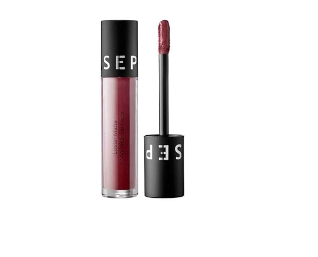 Sephora Collection Luster Matte Long-Wear Lip Color - Deep Plum, 1 Count