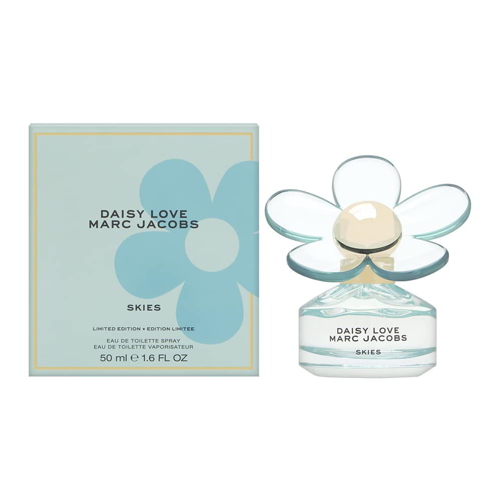 Daisy Love Skies by Marc Jacobs 1.6 oz Eau de Toilette Spray for Women - Limited Edition Floral Fragrance